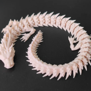A little white dragon