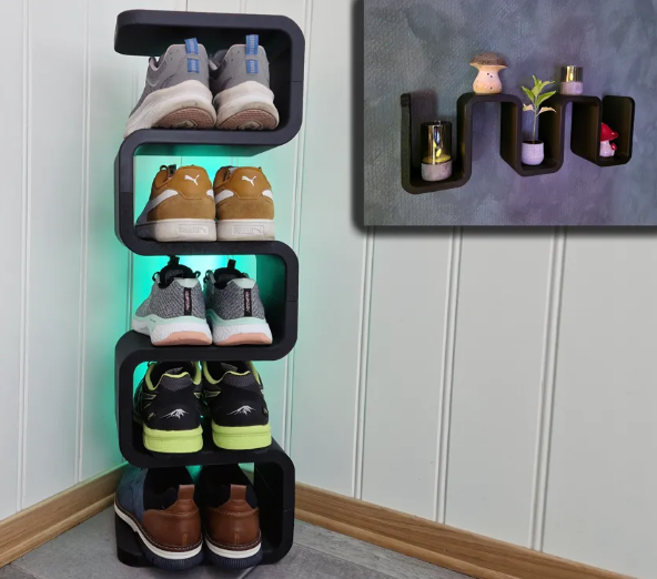 Shoe Rack / Wall Shelf