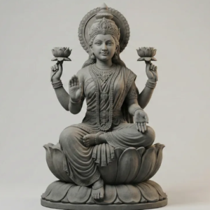 3D-printed Goddess Mahalakshmi
