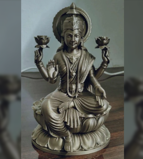 3D-printed Goddess Mahalakshmi - Image 2
